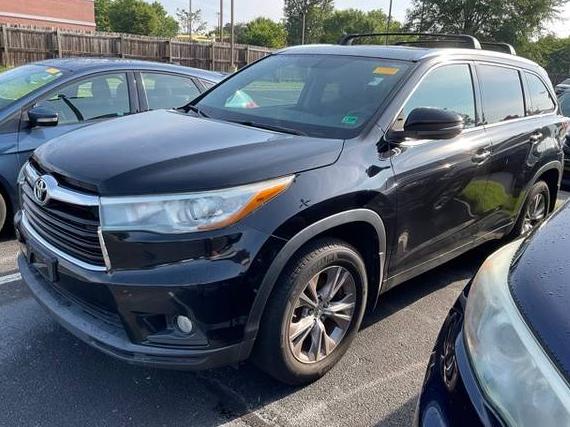 TOYOTA HIGHLANDER 2015 5TDJKRFH4FS170688 image