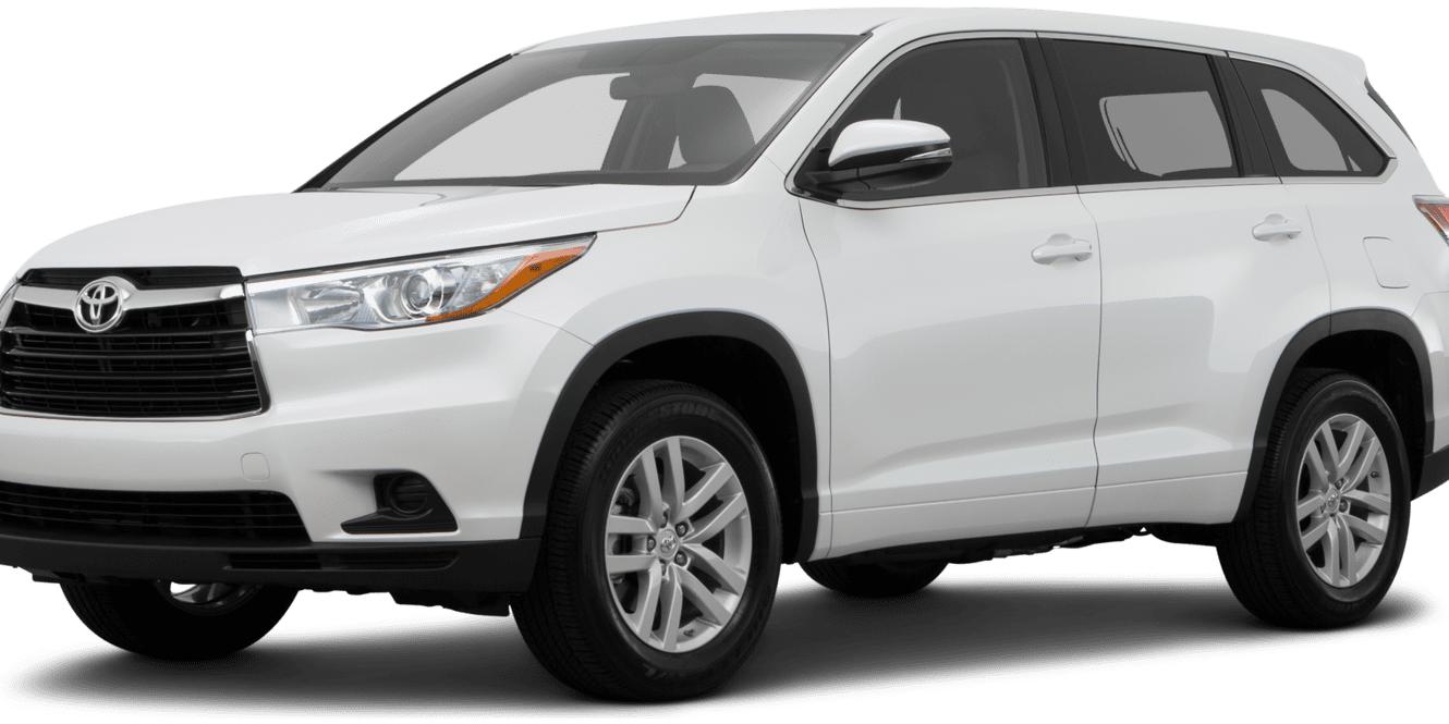 TOYOTA HIGHLANDER 2015 5TDZARFH0FS012600 image