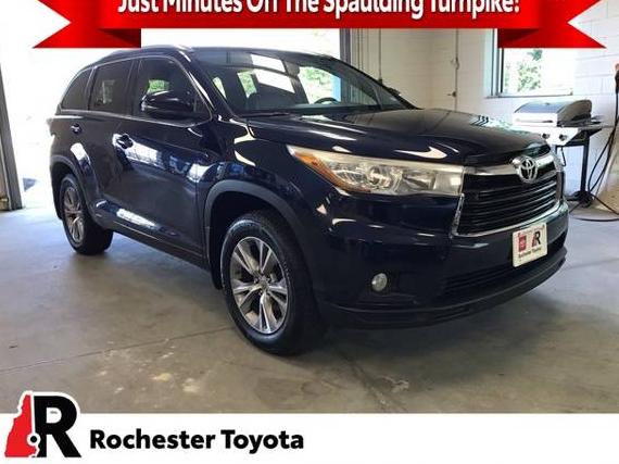 TOYOTA HIGHLANDER 2015 5TDJKRFH5FS122519 image