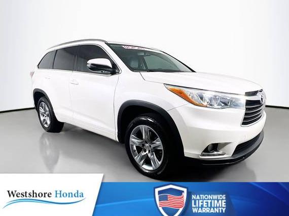 TOYOTA HIGHLANDER 2015 5TDYKRFH6FS105789 image