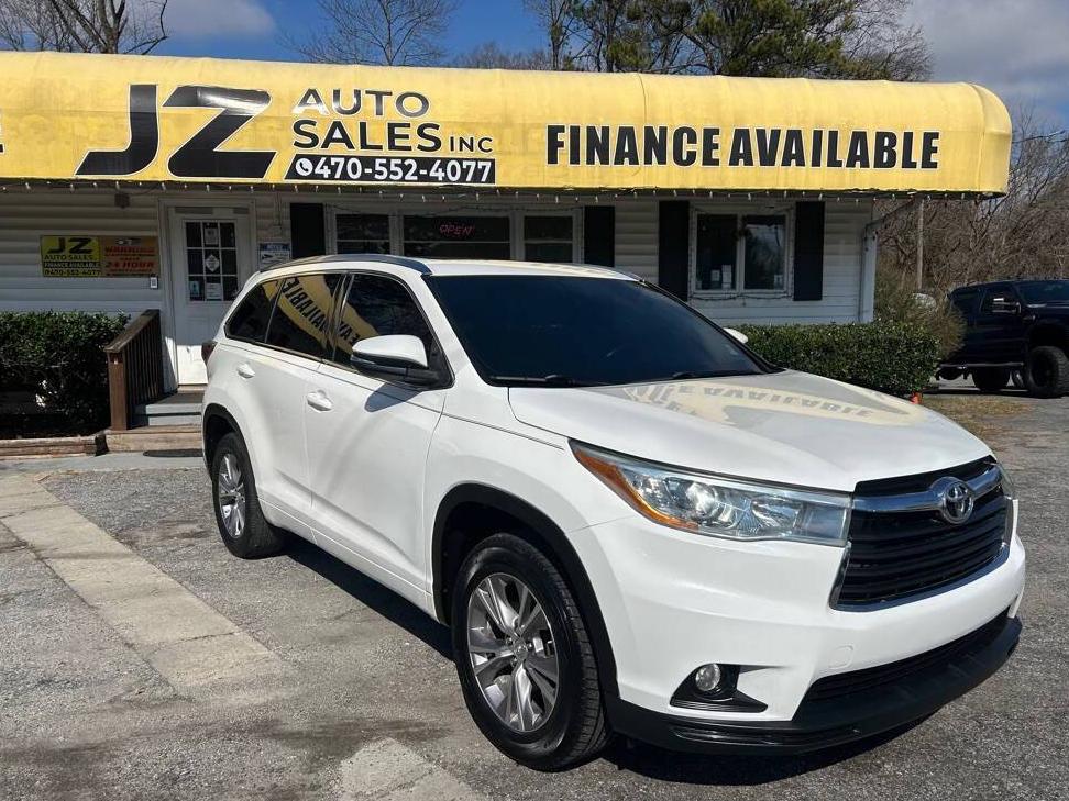 TOYOTA HIGHLANDER 2015 5TDKKRFH0FS057311 image