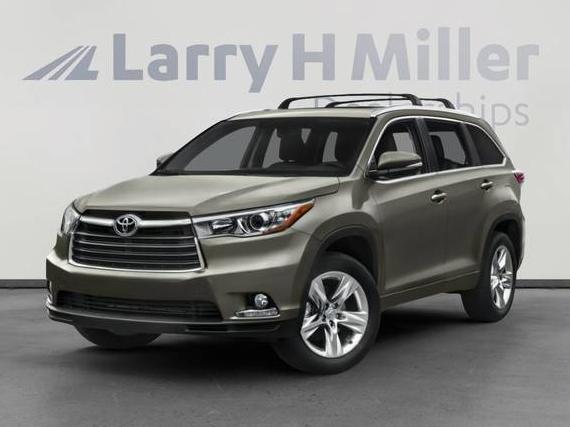 TOYOTA HIGHLANDER 2015 5TDDKRFH1FS104144 image
