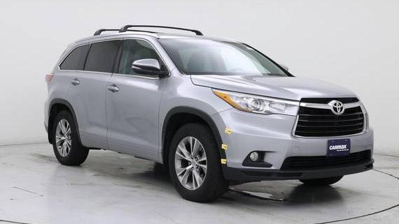 TOYOTA HIGHLANDER 2015 5TDJKRFH6FS176279 image