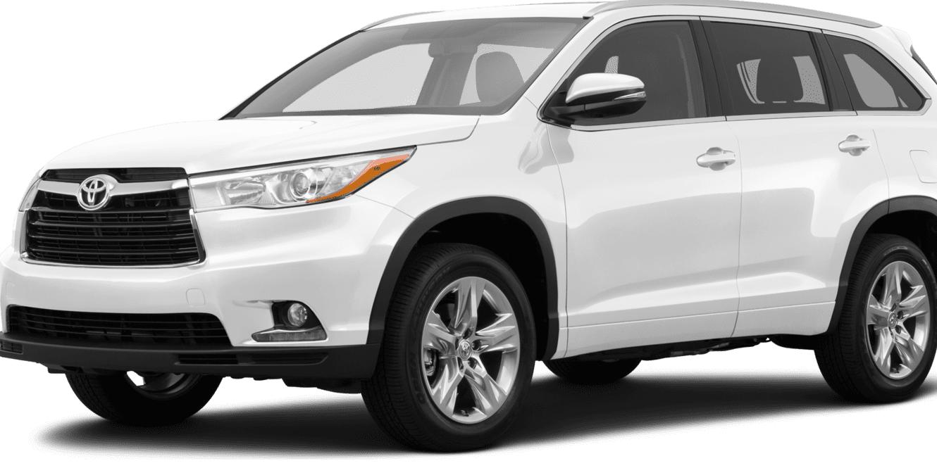 TOYOTA HIGHLANDER 2015 5TDYKRFH1FS066609 image