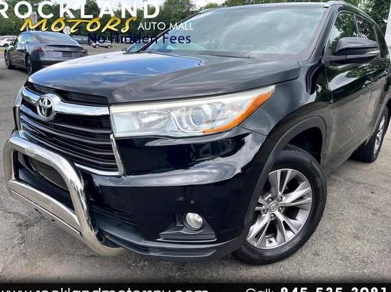 TOYOTA HIGHLANDER 2015 5TDJKRFH1FS150981 image