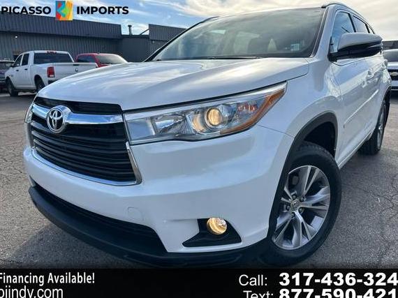 TOYOTA HIGHLANDER 2015 5TDJKRFH7FS151343 image TOYOTA HIGHLANDER 2015 5TDJKRFH7FS151343 image