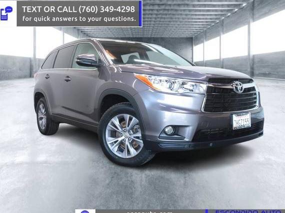 TOYOTA HIGHLANDER 2015 5TDKKRFH0FS045269 image