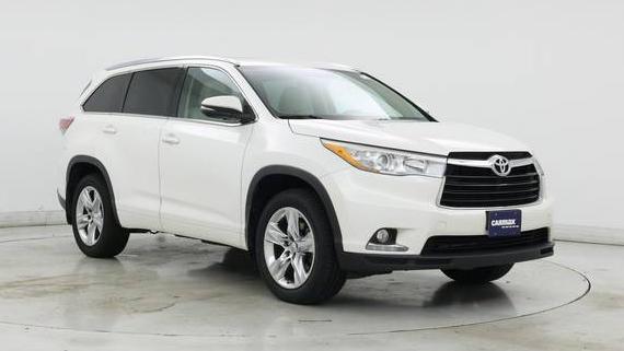 TOYOTA HIGHLANDER 2015 5TDDKRFH0FS205305 image