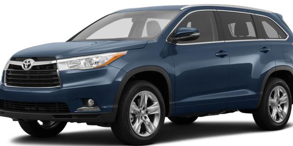 TOYOTA HIGHLANDER 2015 5TDYKRFH6FS092817 image