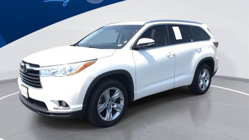 TOYOTA HIGHLANDER 2015 5TDYKRFH1FS098962 image