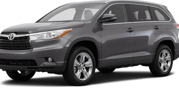 TOYOTA HIGHLANDER 2015 5TDYKRFH1FS059613 image