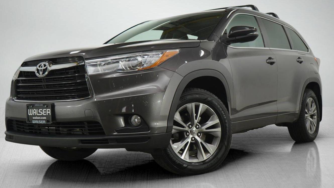 TOYOTA HIGHLANDER 2015 5TDJKRFH9FS143700 image