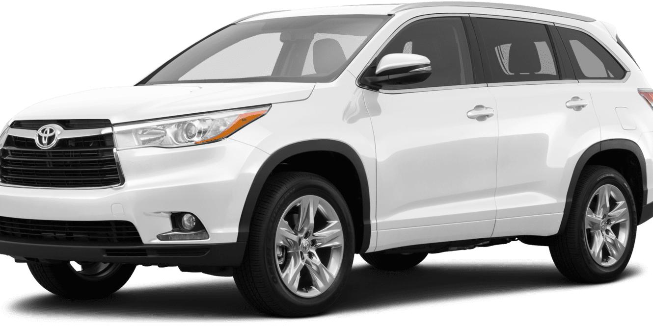 TOYOTA HIGHLANDER 2015 5TDYKRFH7FS045182 image