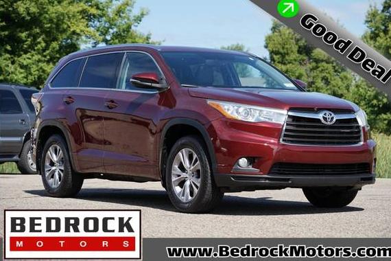 TOYOTA HIGHLANDER 2015 5TDJKRFH5FS105512 image TOYOTA HIGHLANDER 2015 5TDJKRFH5FS105512 image