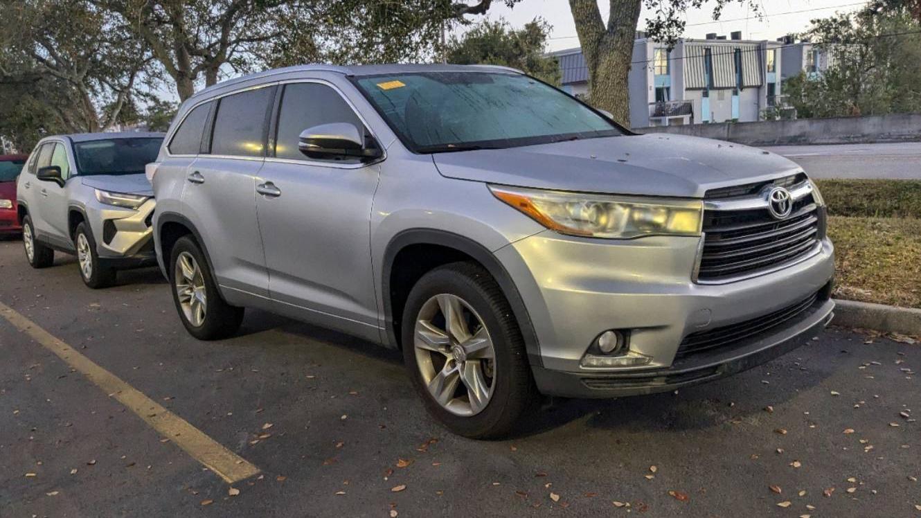 TOYOTA HIGHLANDER 2015 5TDYKRFH1FS057456 image