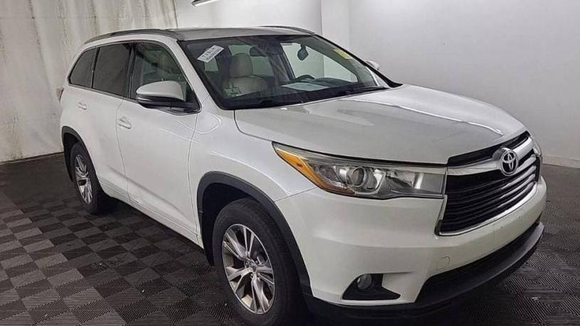 TOYOTA HIGHLANDER 2015 5TDJKRFH5FS206212 image