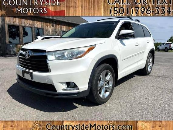 TOYOTA HIGHLANDER 2015 5TDYKRFH6FS048364 image