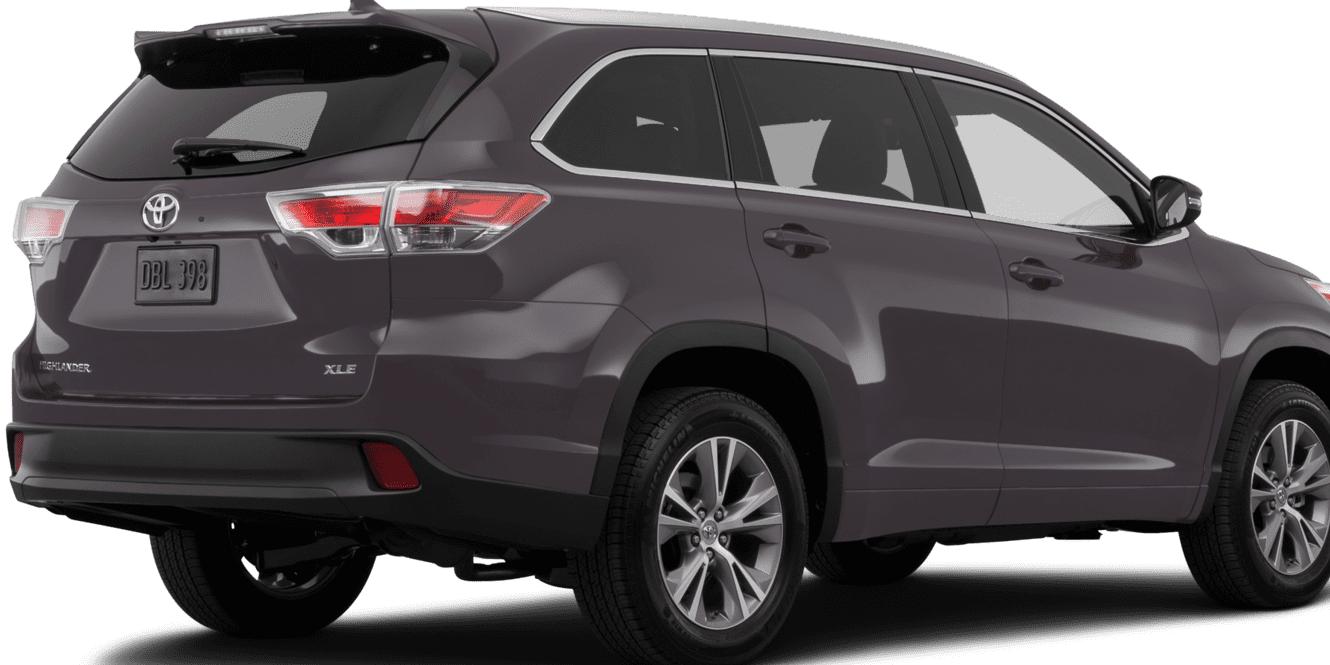 TOYOTA HIGHLANDER 2015 5TDJKRFH6FS204128 image