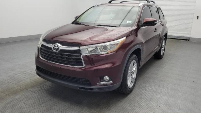 TOYOTA HIGHLANDER 2015 5TDYKRFH5FS091075 image