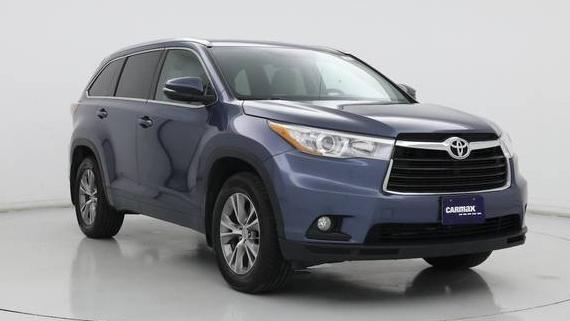 TOYOTA HIGHLANDER 2015 5TDJKRFH6FS115059 image