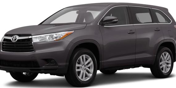 TOYOTA HIGHLANDER 2015 5TDZARFHXFS012863 image