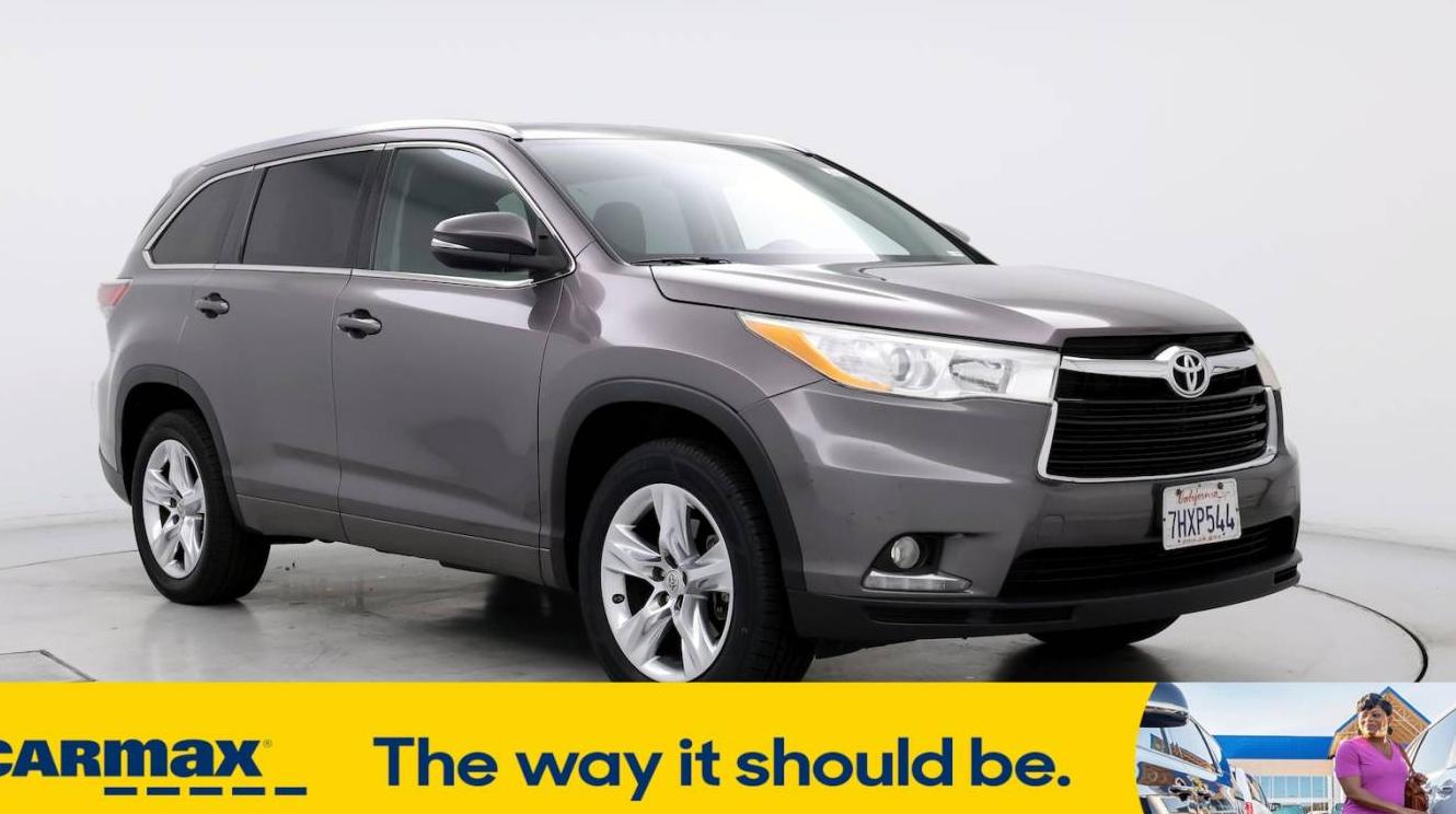 TOYOTA HIGHLANDER 2015 5TDYKRFH0FS049154 image