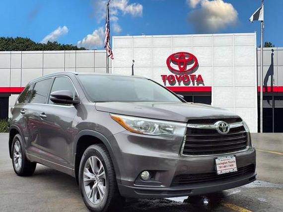 TOYOTA HIGHLANDER 2015 5TDJKRFH2FS209035 image