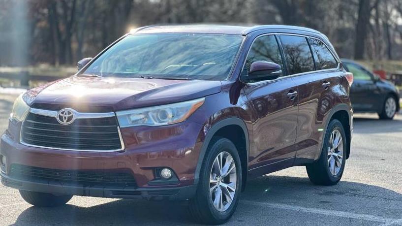 TOYOTA HIGHLANDER 2015 5TDJKRFH6FS147722 image