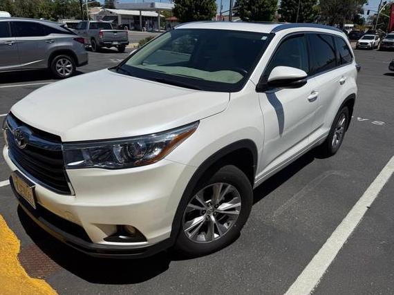 TOYOTA HIGHLANDER 2015 5TDJKRFH7FS154274 image
