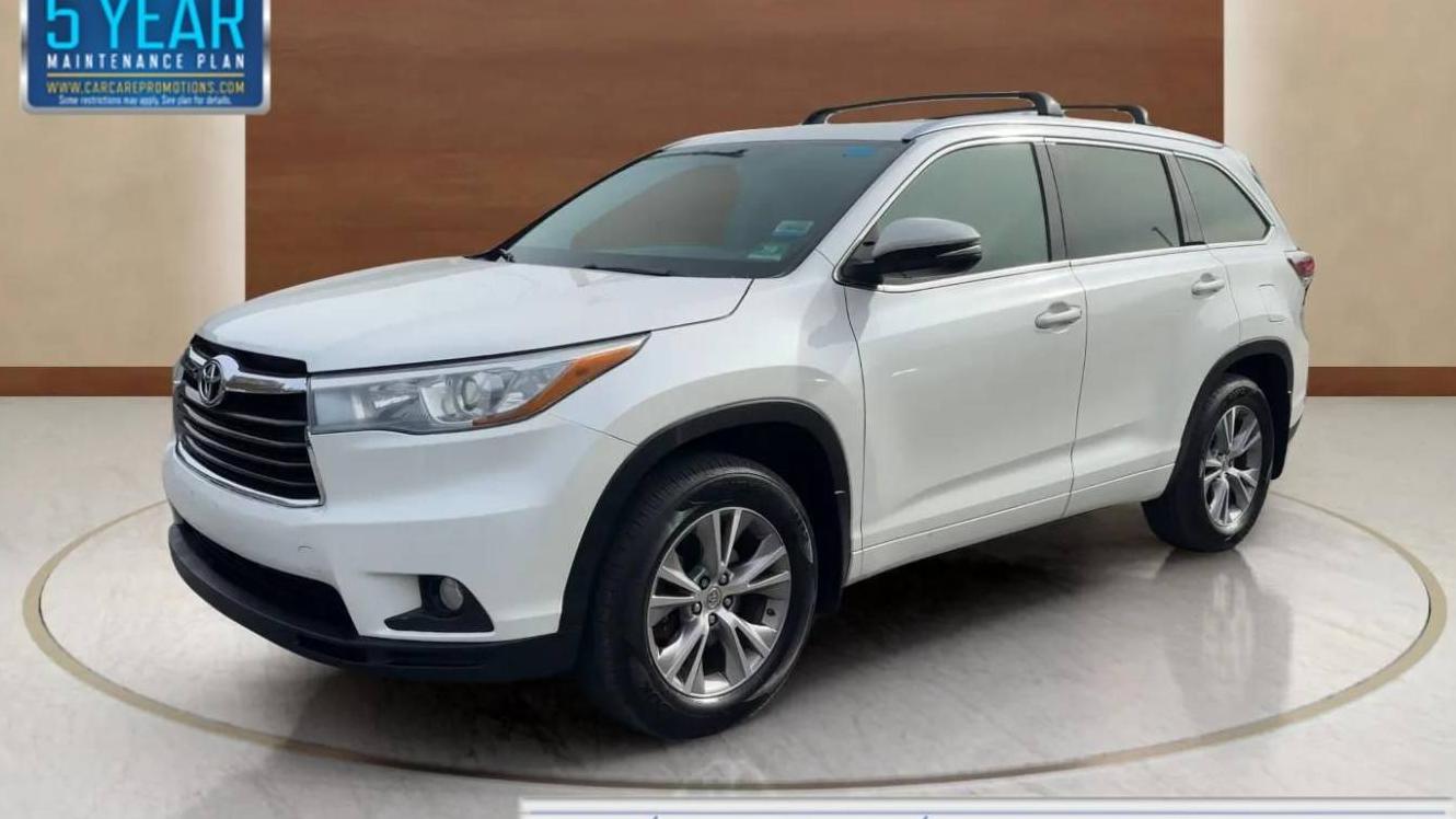 TOYOTA HIGHLANDER 2015 5TDJKRFH1FS099482 image