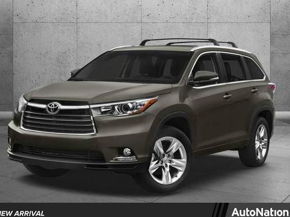 TOYOTA HIGHLANDER 2015 5TDJKRFH0FS130706 image