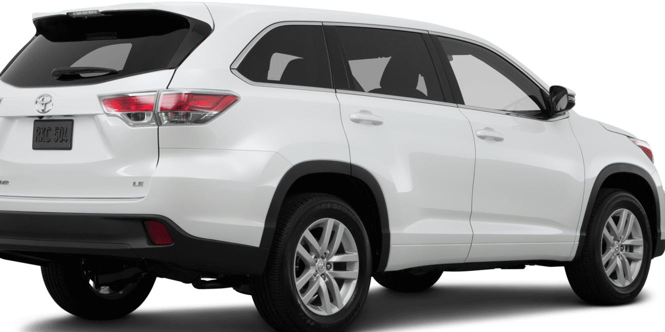 TOYOTA HIGHLANDER 2015 5TDZKRFH4FS049369 image