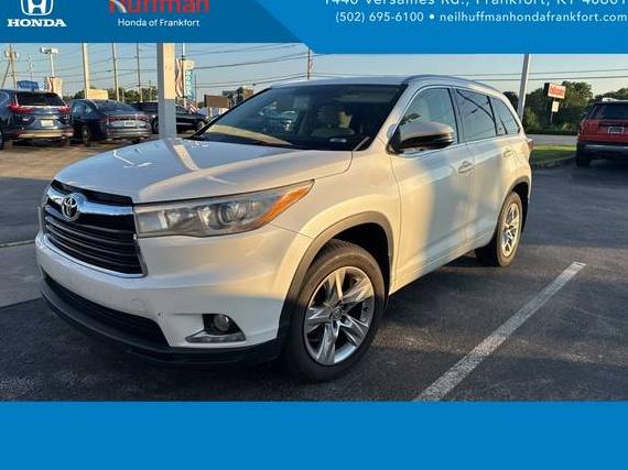 TOYOTA HIGHLANDER 2015 5TDDKRFH0FS170085 image