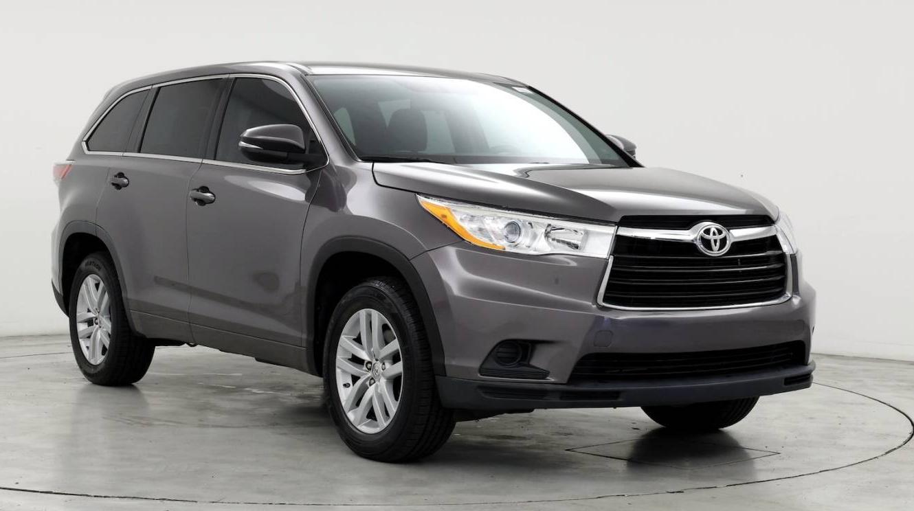 TOYOTA HIGHLANDER 2015 5TDZKRFHXFS104309 image