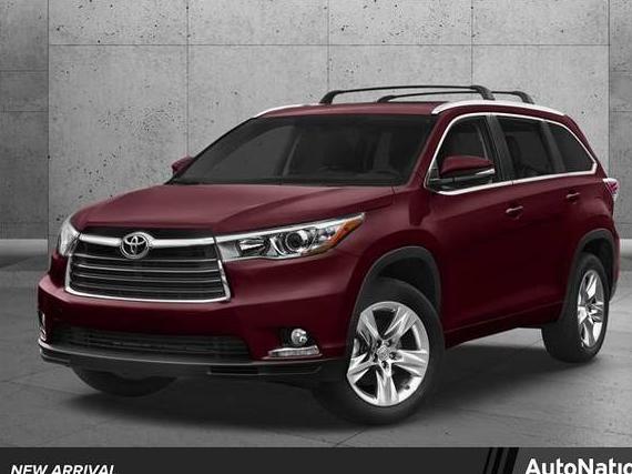 TOYOTA HIGHLANDER 2015 5TDJKRFH8FS109540 image