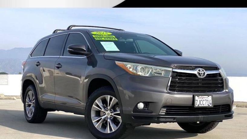 TOYOTA HIGHLANDER 2015 5TDZKRFH8FS060021 image