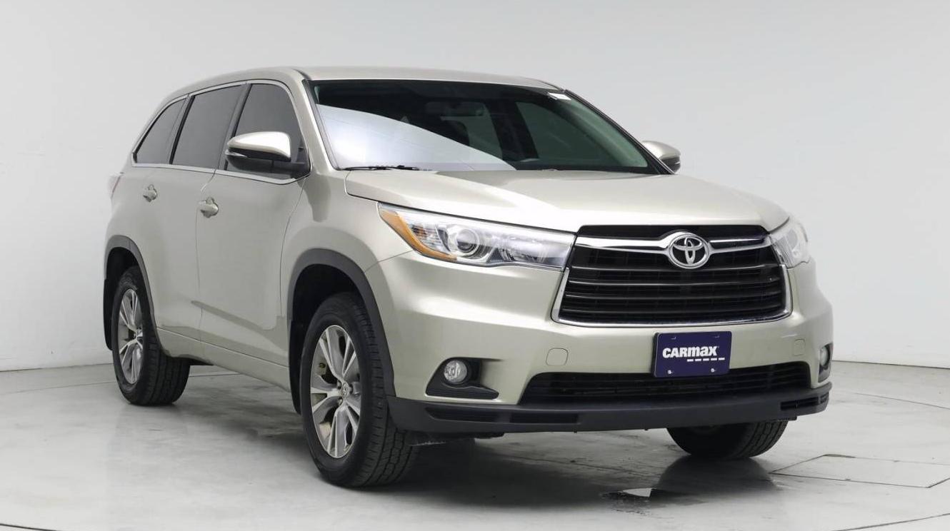 TOYOTA HIGHLANDER 2015 5TDBKRFH6FS177016 image