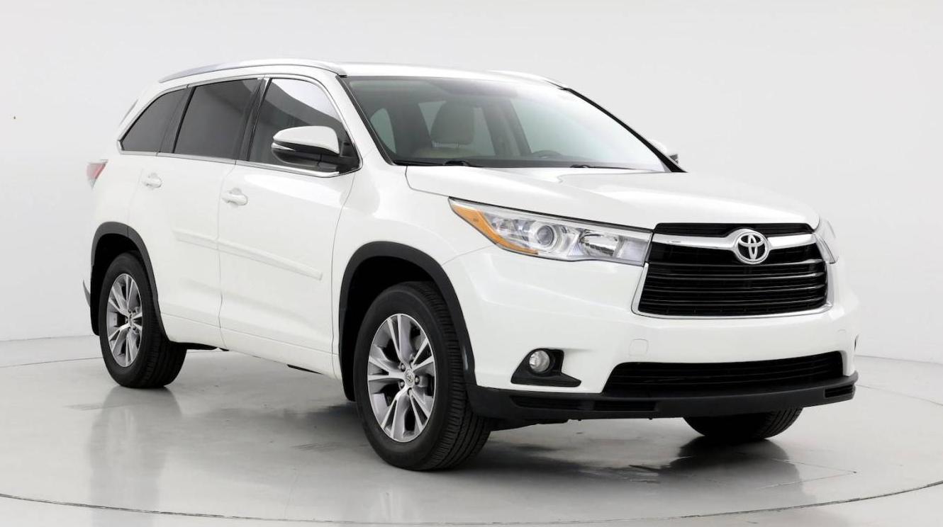 TOYOTA HIGHLANDER 2015 5TDJKRFH4FS096107 image