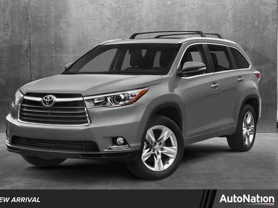 TOYOTA HIGHLANDER 2015 5TDZARFH4FS010493 image