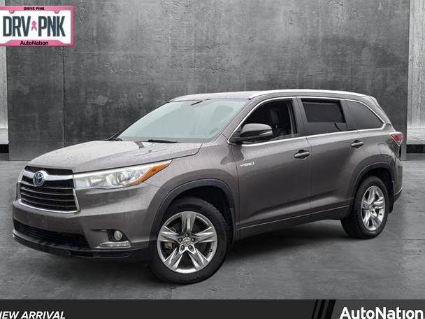 TOYOTA HIGHLANDER 2015 5TDDCRFH1FS008902 image