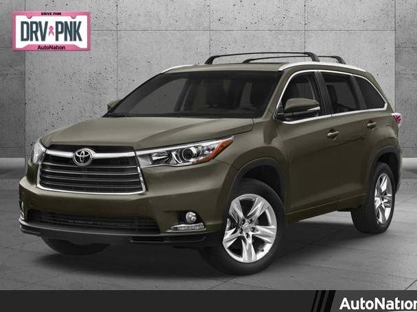 TOYOTA HIGHLANDER 2015 5TDYKRFH7FS085486 image