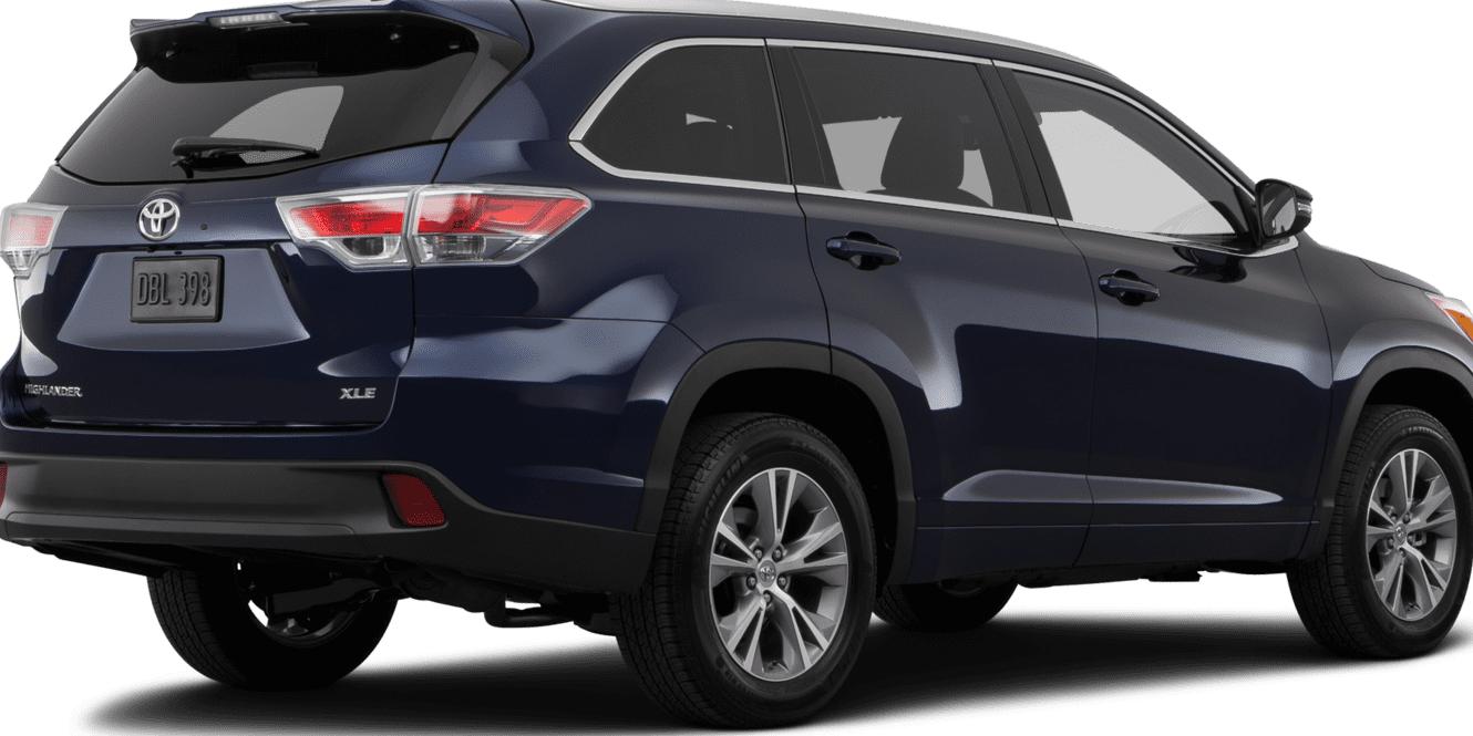 TOYOTA HIGHLANDER 2015 5TDJKRFH1FS136627 image