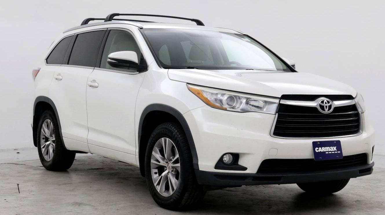 TOYOTA HIGHLANDER 2015 5TDJKRFH7FS132789 image