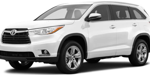 TOYOTA HIGHLANDER 2015 5TDYKRFH1FS103285 image