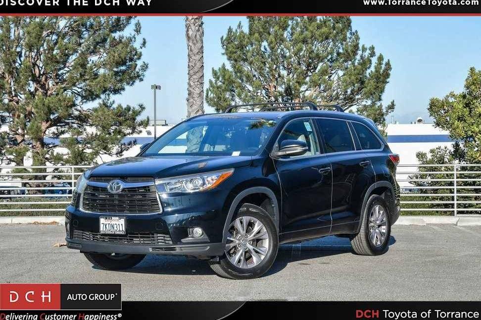 TOYOTA HIGHLANDER 2015 5TDKKRFH7FS074901 image