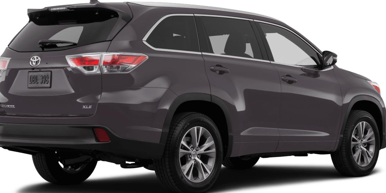 TOYOTA HIGHLANDER 2015 5TDJKRFHXFS191156 image