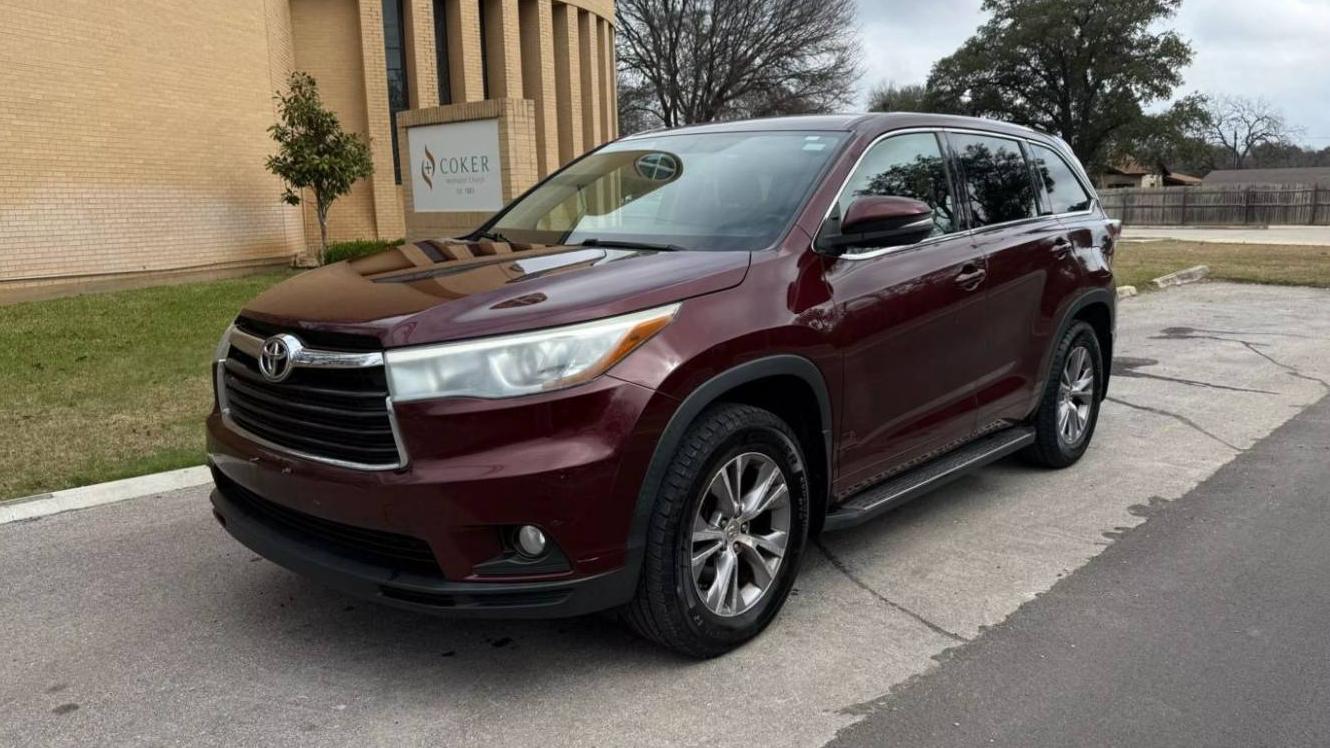 TOYOTA HIGHLANDER 2015 5TDZKRFH6FS059496 image