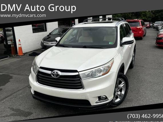TOYOTA HIGHLANDER 2015 5TDDKRFH6FS081184 image