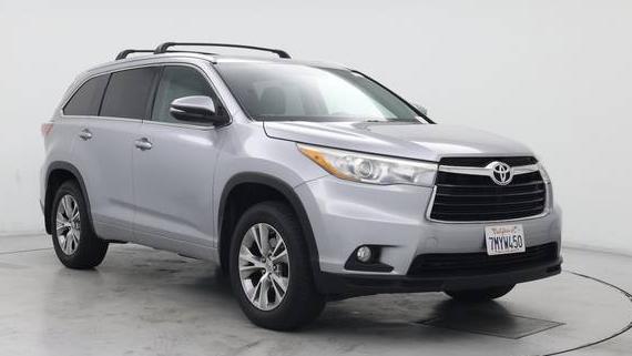 TOYOTA HIGHLANDER 2015 5TDJKRFH1FS161530 image
