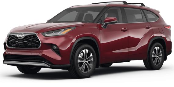 TOYOTA HIGHLANDER 2022 5TDGZRBH0NS595755 image
